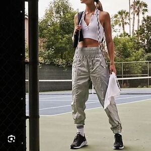 Free People Movement The Way Home Jogger Warm-Up Pants Green XS New